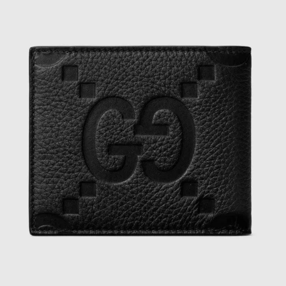 GUCCI ☆ Jumbo GG Wallet ☆ Black ☆ NEW ꨄ W/dust-bag - Picture 7 of 10